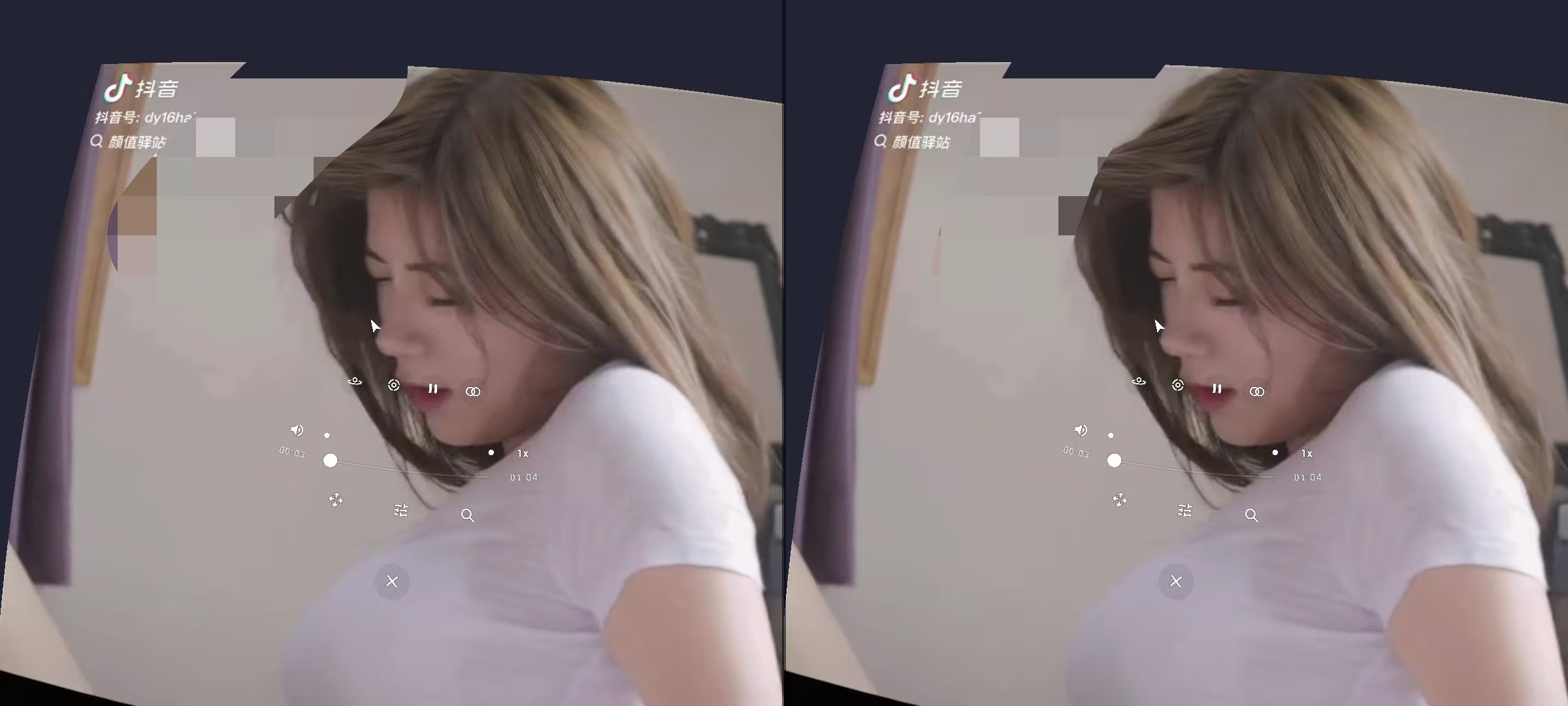 VR视频播放器，虚拟视频效果，体验与美女0距离！