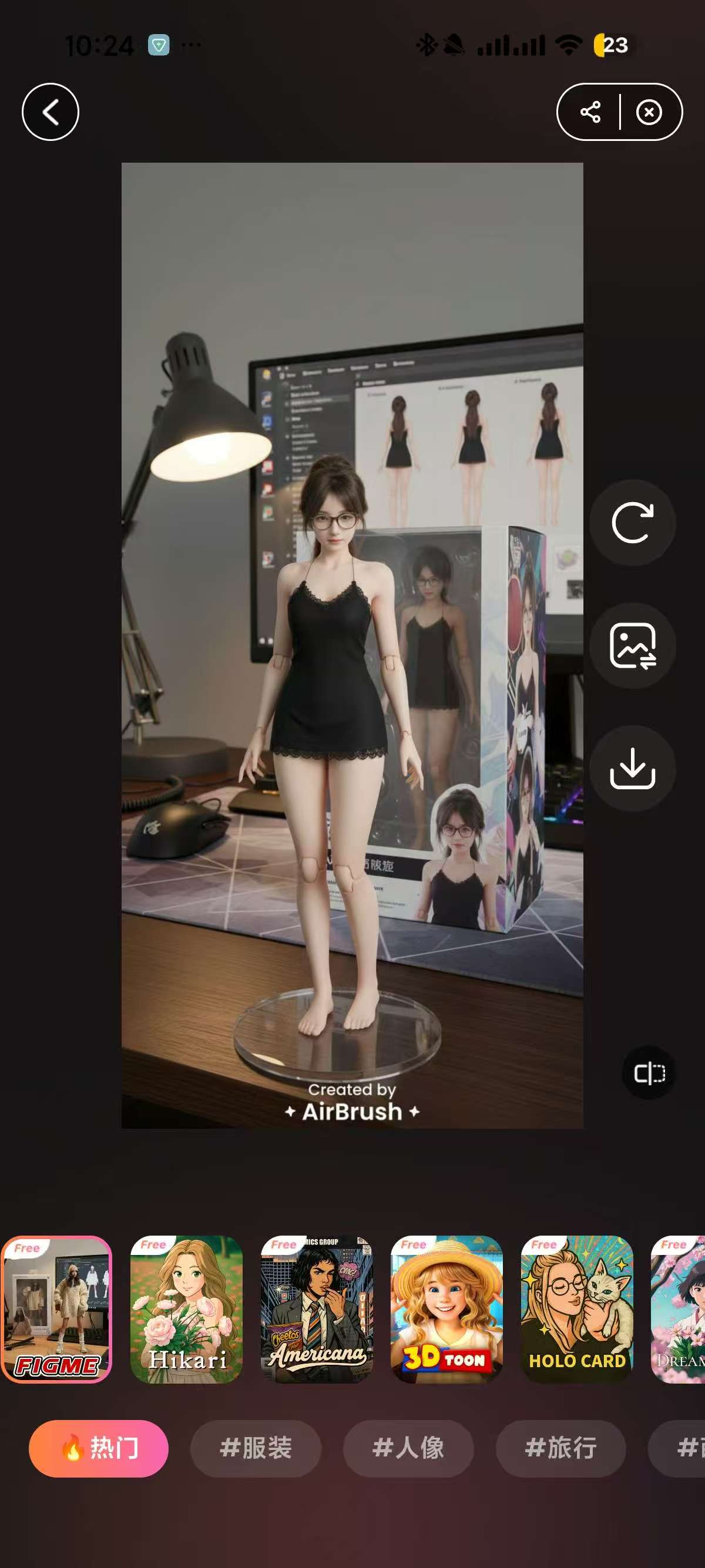 AirBrush 7.23.2，替换性感衣服，视频消除美颜修图！ 【来源：赤道365论坛】 帖子ID:61829 AirBrush,替换,性感